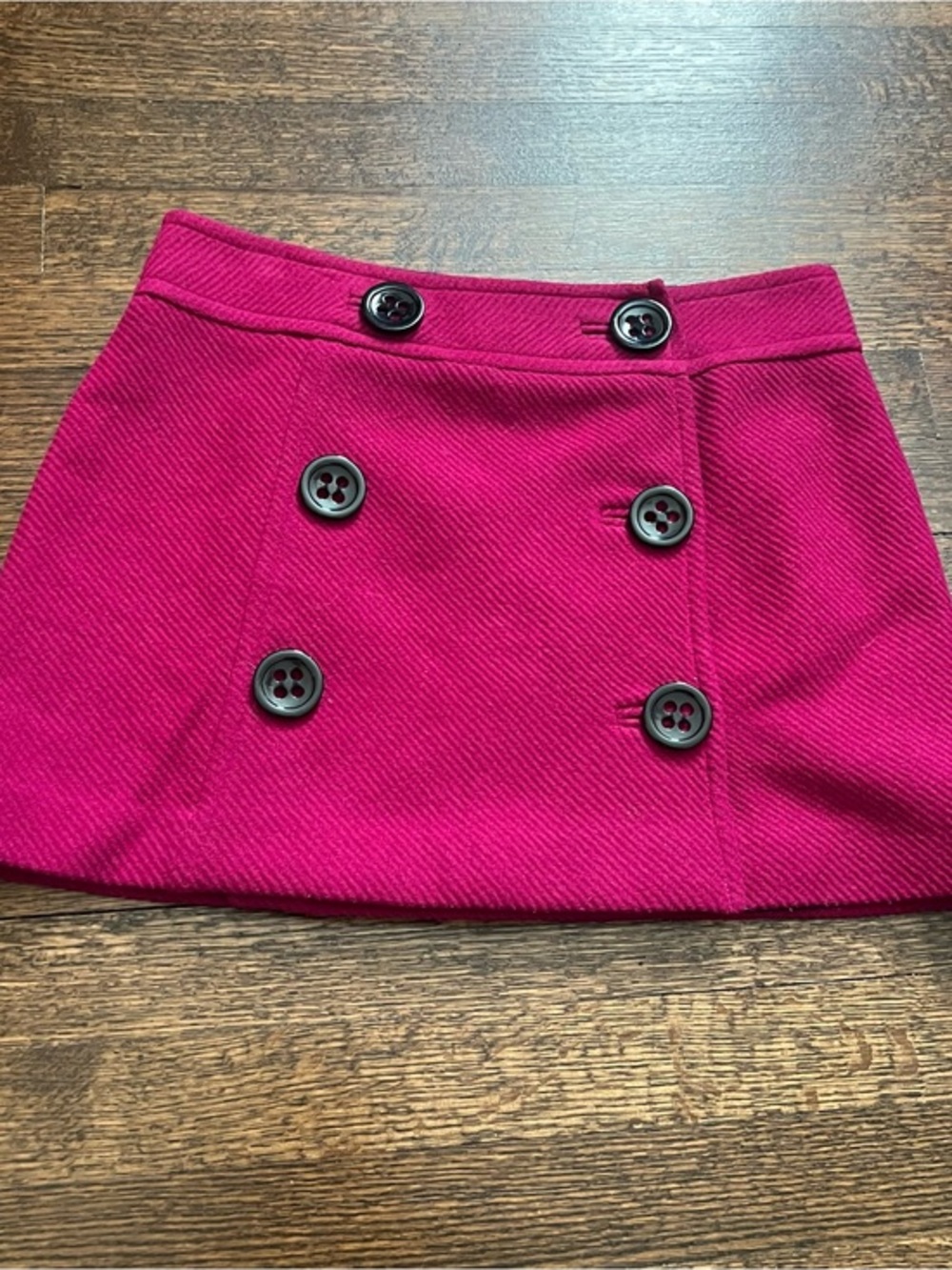 Express design studio dark pink mini skirt. Wool blend size 4